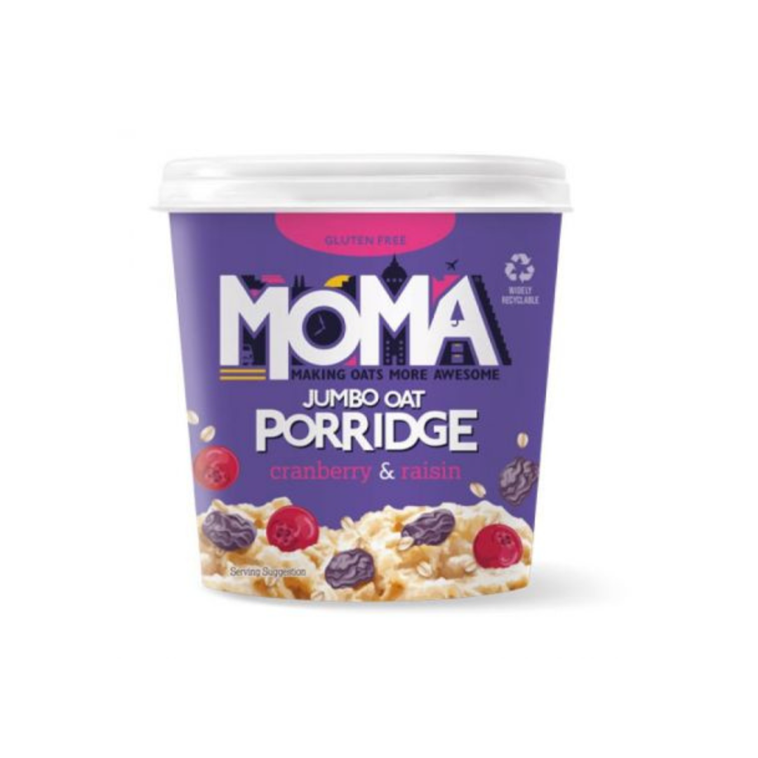 Porridge fără gluten cu merișoare și stafide 70 g, MOMA